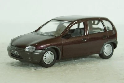 Opel Corsa, rojo oscuro, Gama 1:43 Foto 1 de 4