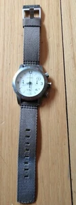 ELECTRIC CALIFORNIA FW02 Herrenuhr weiß grau khakiischer Chronograph - Bild 1 von 6