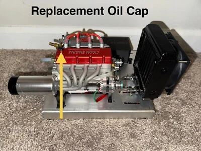 CISON OHV L4-175 4-Stroke 4 Cylinder Gasoline Car Engine Replacement Oil Cap - Image 1 of 4