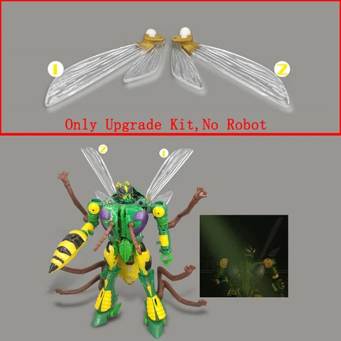 New Replace Transparent Wings Upgrade Kit For Kingdom Waspinator Cover
