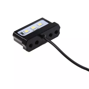 Alloy Motorcycle White LED License Number Plate Light For Kawasaki For Ducati F - Picture 1 of 6