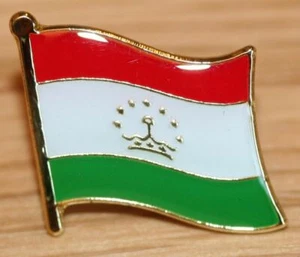 Tadschikistan Flagge Land Metall Anstecknadel Abzeichen - Bild 1 von 1