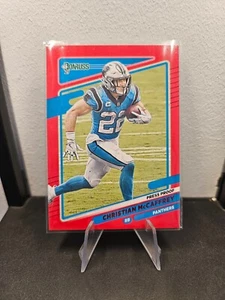Christian McCaffrey Panini Donruss Press Proof Red Carolina Panthers NFL #219 - Bild 1 von 2