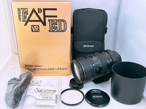 🟢Almost Unused🟢 Nikon AF Nikkor 80-400mm f4.5-5.6 D ED VR Zoom Lens Japan 1916 - Picture 1 of 11