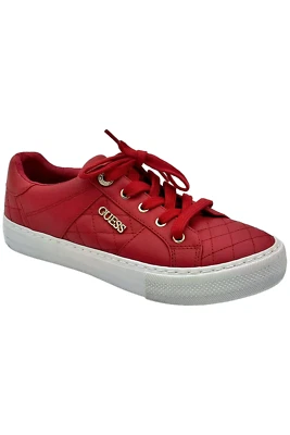 Zapatillas deportivas Guess para mujer con cordones rojas Foto 1 de 3