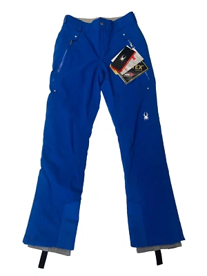 $350 Spyder Kaleidoscope Ski Snow Pants NWT Size 6 Women's Gore Tex Blue - Image 1 of 4
