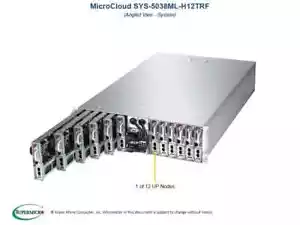 Supermicro SYS-5038ML-H12TRF 3U 12-Node Barebones Server NEW IN STOCK 5 Year Wty - Picture 1 of 4