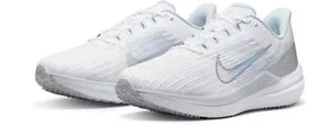 Nike Air Women's White metallic Size 8.5 M Running Shoes Sneakers Winflo 09 New - Picture 1 of 8