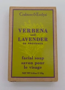 CRABTREE & EVELYN Verbena and Lavender FACIAL Soap Bar 25g - Picture 1 of 1