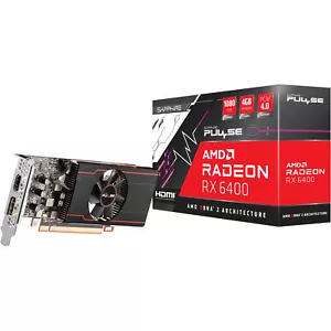 SAPPHIRE Radeon RX 6400 PULSE GAMING, Grafikkarte - Bild 1 von 5