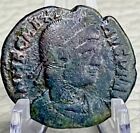 Pièce de monnaie romaine antique authentique 378-383 après JC Gratianus, femme agenouillée vieille de 1600 ans