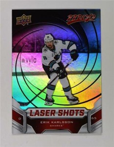 2019-20 19-20 UD Upper Deck MVP Red Laser Shots #S-10 Erik Karlsson