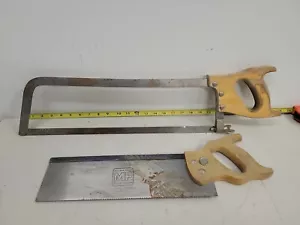 SHEFFIELD Saw Works NO 77 FIELD DRESSING HAND HACK SAW + OTHER - Picture 1 of 12