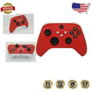 Unique Red Wireless Custom Controller for Ultimate Gaming - PC & Xbox Ready - Picture 1 of 4