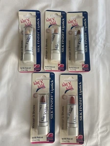 Wet n Wild Vintage Lipstick (Lot of 5) Pavion Ltd Discontinued Lip Color - Picture 1 of 1