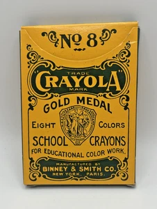 Replica 1903 Crayola No 8 Gold Medal Crayons Eight Colors 1997 - Picture 1 of 4