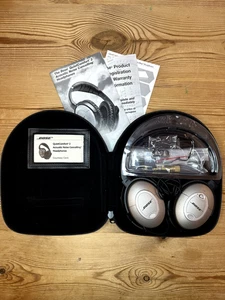 Bose Acoustic Noise Cancelling Headphones QC2 | Boxed with Accessories | Used - Picture 1 of 14