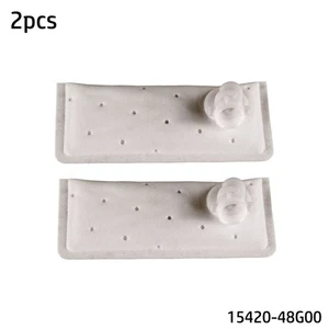 Fuel Pump Filter Strainer 2pcs/set Accessories Filter Fiber 15420-48G00 - Picture 1 of 12