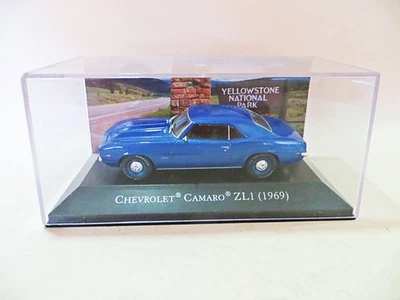 ALTAYA/IXO/DeAgostini '1969 Chevrolet Camaro ZL1, AZUL' 1:43 SIN USAR, EN CAJA/en caja Foto 1 de 4