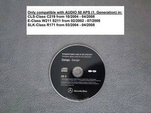 CD Navigation Mercedes AUDIO 50 APS NTG1 FRANCE FRANKREICH MONACO 2018/2019 - Bild 1 von 2