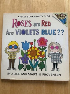 Rosen sind rot. Sind Veilchen blau? : Ein erstes Buch über Farben Vintage Buch - Bild 1 von 1