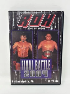 Ring Of Honor ROH Final Battle 2004 12/26/04 DVD AEW WWE WWF PWG TNA ECW - Picture 1 of 5