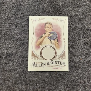2016 Topps Allen & Ginter Relics B Paul McBeth #FSRB-PM Rookie RC - Picture 1 of 5