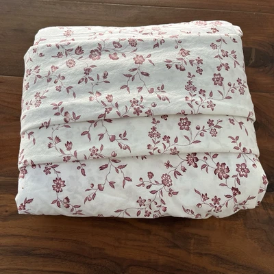 Funda nórdica/fundas de almohada Ikea Hässleklocka Euro King floral de 3 piezas 86"x96" Foto 1 de 4