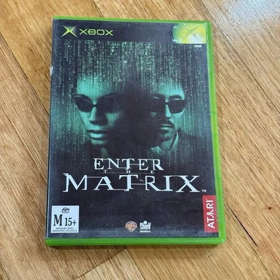 Enter The Matrix Microsoft Xbox Original Game PAL Manual  Included - Image 1 of 4