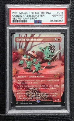 Foil - Valentine's Day 2021 Goblin Rabblemaster Magic: Secret Lair Drop Series - Image 1 of 2