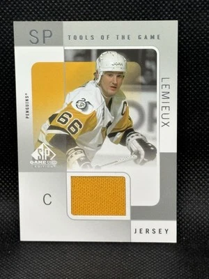 2000-01 SP Game Used Tools of the Game "MARIO LEMIEUX" Game-Used Jersey - Image 1 of 2