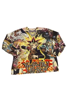 Yu-Gi-Oh! Hoodie Sweatshirt Men’s 3XL AOP Anime Vintage Y2K - Picture 1 of 8