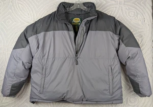 Cabelas Mens Premier Northern Goose Down Jacket Sz XL-Reg 1/2 Zip Pullover Coat - Picture 1 of 14