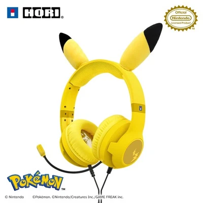 HORI Role-Play Gaming Headset Standard for Nintendo Switch Pikachu JAPAN NEW - Image 1 of 4
