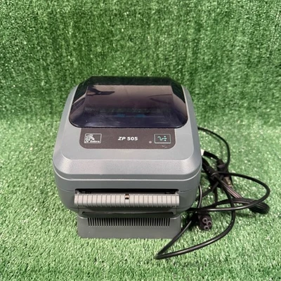 Zebra ZP 505 ZP 450 stampante termica etichette spedizione codice a barre ricondizionata - Immagine 1 di 4