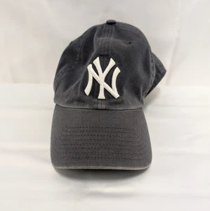 Gorra de béisbol New York/NY Yankees azul gris ajustada - talla mediana - Imagen 1 de 6