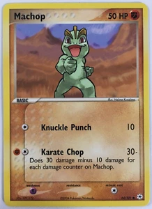 POKEMON MACHOP 64/101 EX HIDDEN LEGENDS COMMON NEAR MINT - Picture 1 of 2