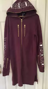 Sweaty Betty & Sang Bleu Tattooist Limited Edition Colab S/M Long Rhombus Hoodie - Bild 1 von 8