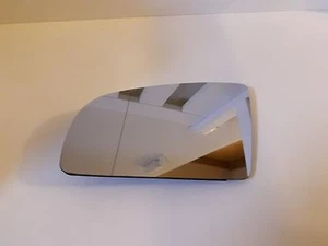 AUDI A4 (B6/B7), A3 (8P), A6 (C6) Left Door mirror glass base heated aspherical  - Picture 1 of 2