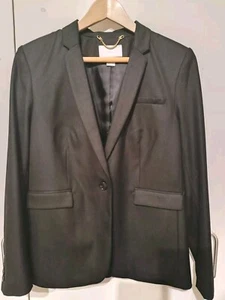 Blazer Jacke Businessjacke Damen schwarz Gr 40 elegant-modern H&M - Bild 1 von 7