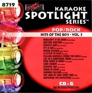 SOUND CHOICE KARAOKE 80'S POP HITS v. 3 cdg CD+G SC8719 RARE 15 SONG EIGHTIES - Picture 1 of 2
