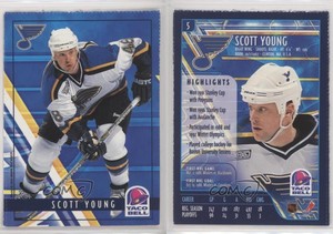 1999-00 Taco Bell St Louis Blues Scott Young #5