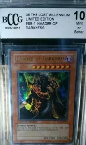 Invader Of Darkness TLM #SE-1 Limited Edition Ultra Rare 10 Yugioh - Picture 1 of 11