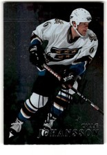 1998-99 Be a Player (Vault 1/1) Calle Johansson Auto #297 Washington Capitals