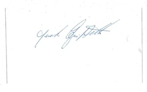 Derek Griffiths hand-signed 5" x 3" White Card - Coronation Street - Picture 1 of 1