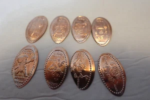 Walt Disney World Polynesian Resort - Centavo prensado Moana (juego completo de 8) - Imagen 1 de 4