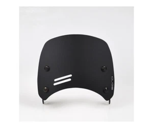 Pare-brise Biondi Noir mat satiné 8010449 TRIUMPH STREET SCRAMBLER 900 2017 2024 - Imagen 1 de 1