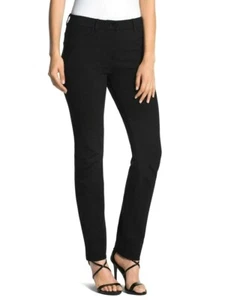 IZOD Women's Girls pants 18 Slim Fit Black 28" X 29" 8% Wool, Polyester Rayon - Picture 1 of 1