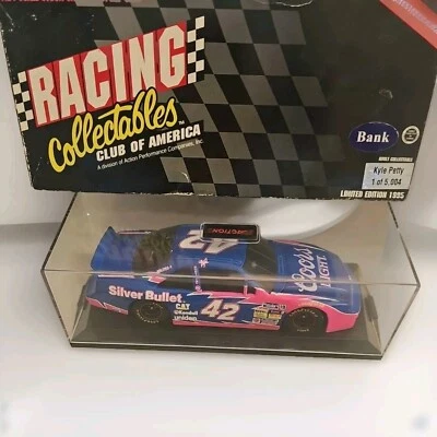 Pontiac BW BANK NASCAR 1995 Kyle Petty #42 Coors Light 1:24 en vitrina Foto 1 de 4