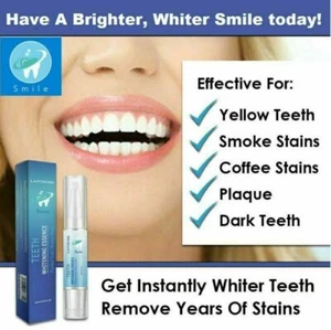 GEL BLANQUEADOR DENTAL PLUMA REMOVEDOR DE MANCHAS DIENTES ACLARADOR KIT DE BLANQUEAMIENTO SEGURO - Imagen 1 de 5